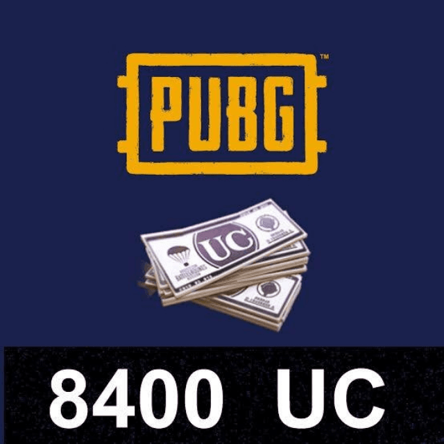 PUBG 8400 UC